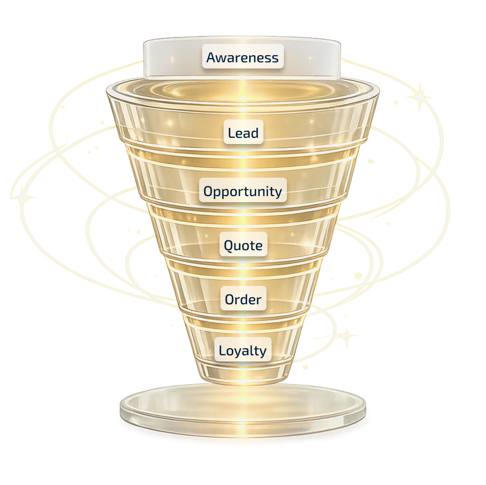 Sales funnel Dynamics 365